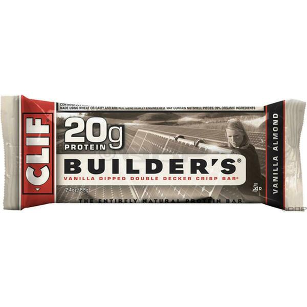 Clif Vanilla Almond Builder Bar 33631